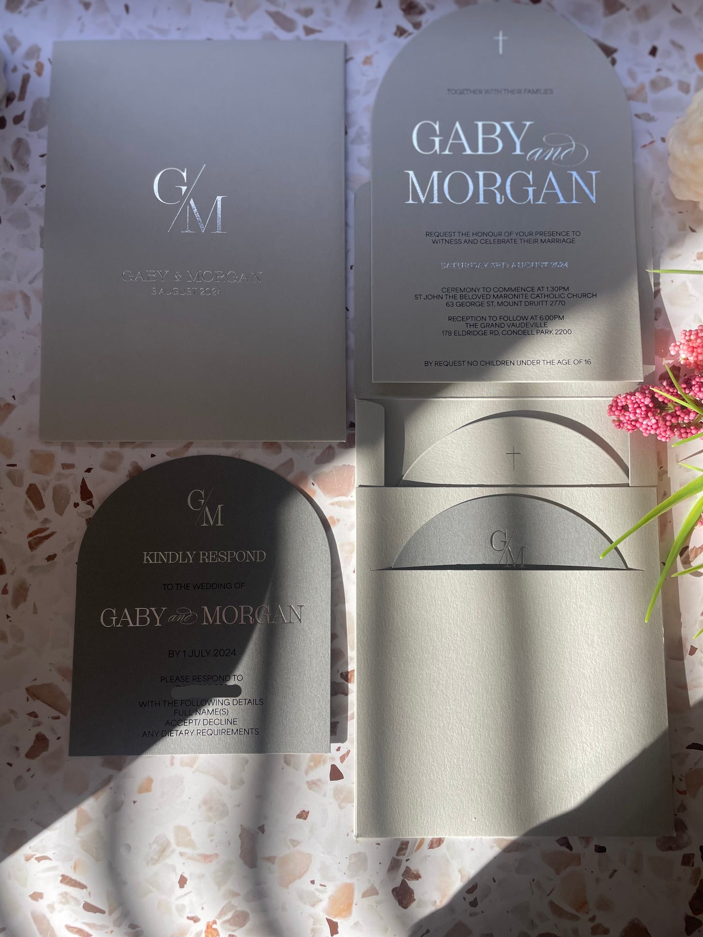 The Grey Arch Foil Suite