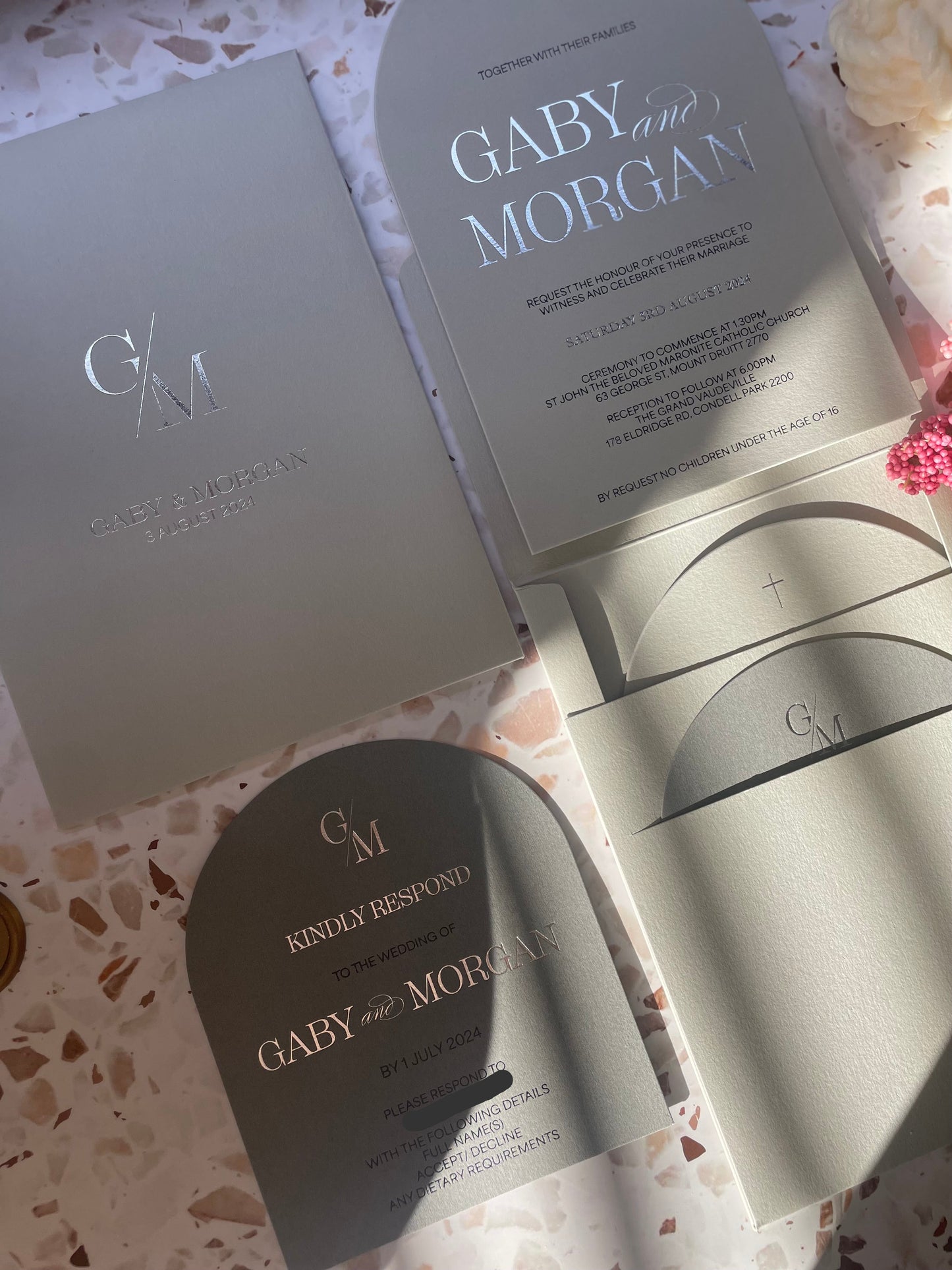 The Grey Arch Foil Suite