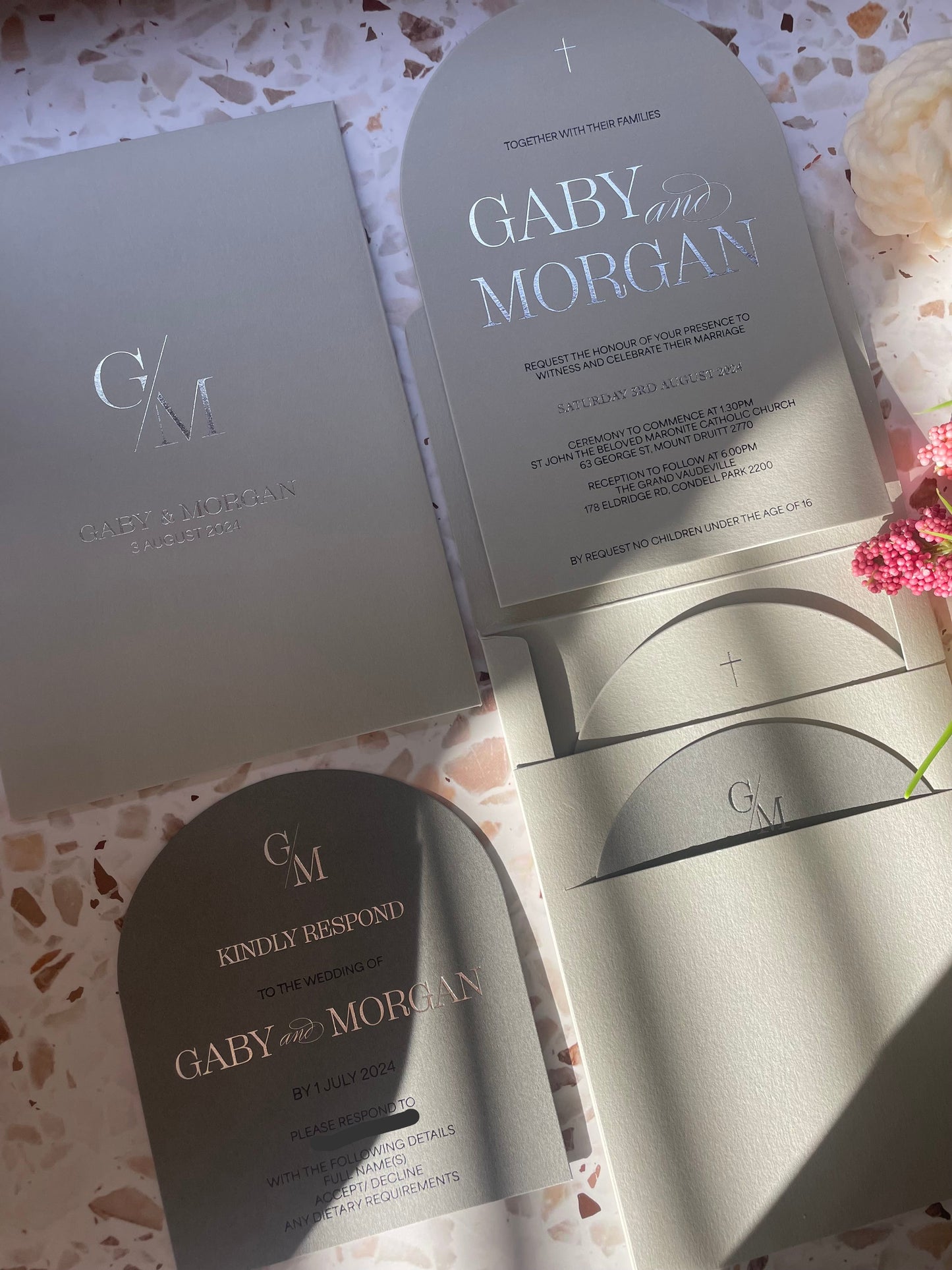 The Grey Arch Foil Suite