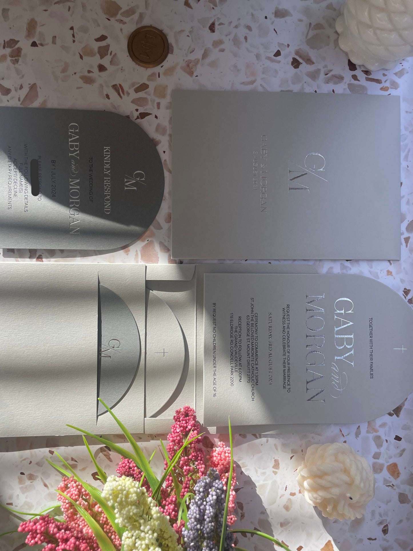 The Grey Arch Foil Suite