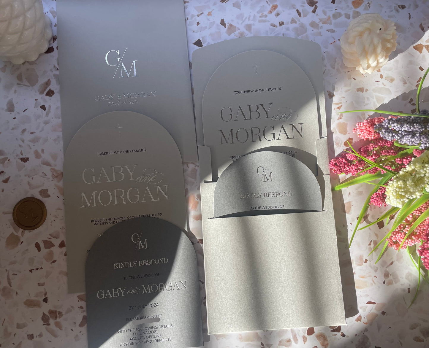 The Grey Arch Foil Suite